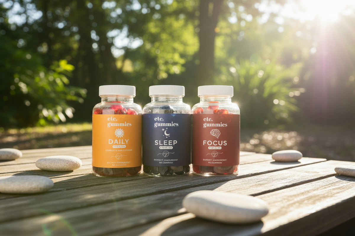 Starter etc. gummies Bundle: Daily, Sleep, and Focus