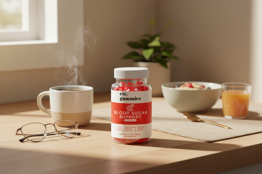 Glucovate gummies lifestyle photo for older adults