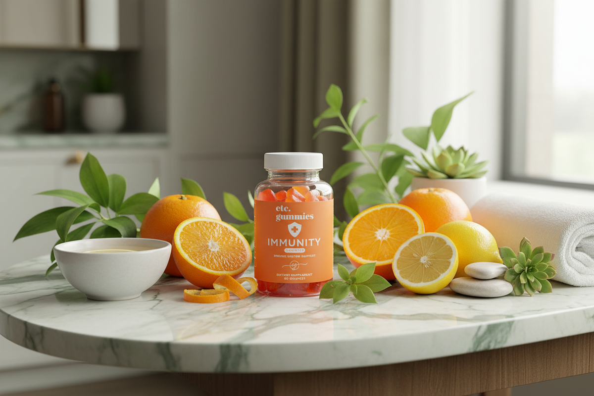 Immunity etc. gummies lifestyle photo