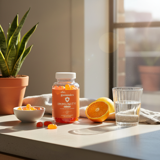 Immunity gummies lifestyle photo